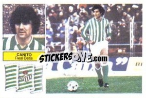 Sticker Canito - Liga Spagnola 1982-1983
 n. F17b - Colecciones ESTE