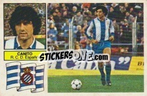 Sticker Canito - Liga Spagnola 1982-1983
 - Colecciones ESTE
