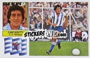 Sticker Cantarutti - Liga Spagnola 1982-1983
 - Colecciones ESTE