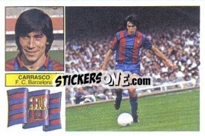 Cromo Carrasco - Liga Spagnola 1982-1983
 - Colecciones ESTE