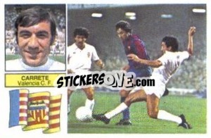 Sticker Carrete - Liga Spagnola 1982-1983
 n. 290 - Colecciones ESTE