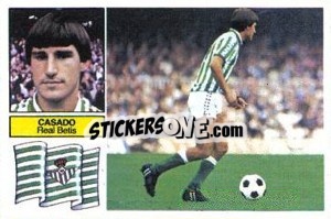 Sticker Casado - Liga Spagnola 1982-1983
 - Colecciones ESTE