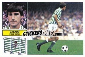 Sticker Casado - Liga Spagnola 1982-1983
 n. 37 - Colecciones ESTE