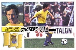 Sticker Castellano - Liga Spagnola 1982-1983
 - Colecciones ESTE