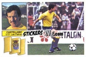 Sticker Castellano - Liga Spagnola 1982-1983
 n. 124 - Colecciones ESTE