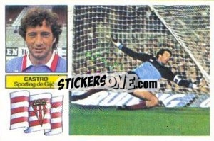 Sticker Castro - Liga Spagnola 1982-1983
 - Colecciones ESTE