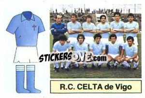 Cromo Celta - Liga Spagnola 1982-1983
 - Colecciones ESTE