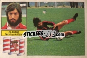 Cromo Claudio - Liga Spagnola 1982-1983
 - Colecciones ESTE