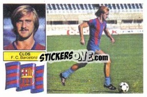 Cromo Clos - Liga Spagnola 1982-1983
 - Colecciones ESTE