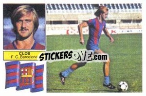 Cromo Clos - Liga Spagnola 1982-1983
 n. 24 - Colecciones ESTE