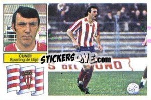Sticker Cundi - Liga Spagnola 1982-1983
 n. 96 - Colecciones ESTE