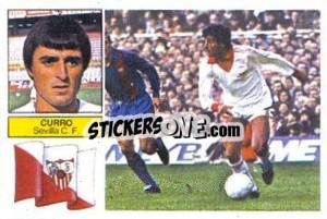 Cromo Curro - Liga Spagnola 1982-1983
 - Colecciones ESTE