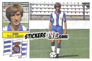 Sticker Dani - Liga Spagnola 1982-1983
 n. F15 - Colecciones ESTE