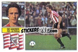 Sticker De Andrés - Liga Spagnola 1982-1983
 - Colecciones ESTE