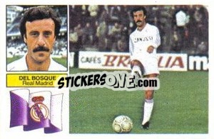 Sticker Del Bosque - Liga Spagnola 1982-1983
 - Colecciones ESTE