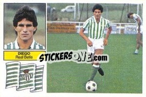 Sticker Diego - Liga Spagnola 1982-1983
 n. F23 - Colecciones ESTE