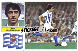 Sticker Diego - Liga Spagnola 1982-1983
 n. 279 - Colecciones ESTE
