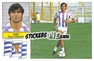 Sticker Díez - Liga Spagnola 1982-1983
 - Colecciones ESTE
