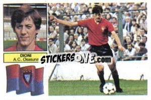 Sticker Dioni - Liga Spagnola 1982-1983
 - Colecciones ESTE