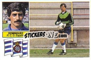 Sticker Domínguez - Liga Spagnola 1982-1983
 - Colecciones ESTE