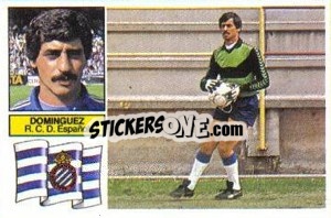 Sticker Domínguez - Liga Spagnola 1982-1983
 n. 76 - Colecciones ESTE