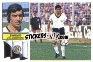 Sticker Enrique - Liga Spagnola 1982-1983
 n. 221 - Colecciones ESTE
