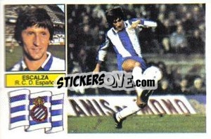 Cromo Escalza - Liga Spagnola 1982-1983
 - Colecciones ESTE