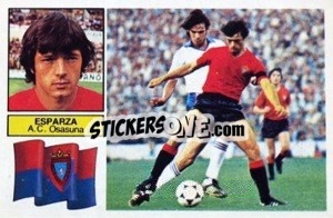 Sticker Esparza - Liga Spagnola 1982-1983
 - Colecciones ESTE