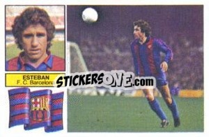 Sticker Esteban - Liga Spagnola 1982-1983
 - Colecciones ESTE