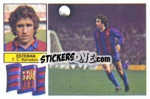 Sticker Esteban - Liga Spagnola 1982-1983
 n. 15 - Colecciones ESTE