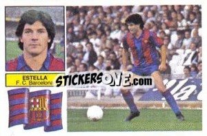 Sticker Estella - Liga Spagnola 1982-1983
 n. 12 - Colecciones ESTE