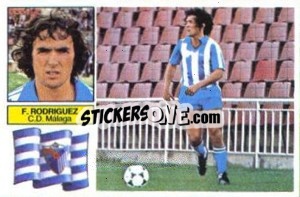 Sticker F. Rodríguez - Liga Spagnola 1982-1983
 - Colecciones ESTE