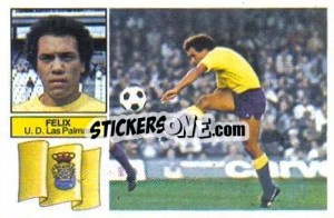 Cromo Félix - Liga Spagnola 1982-1983
 n. 125 - Colecciones ESTE