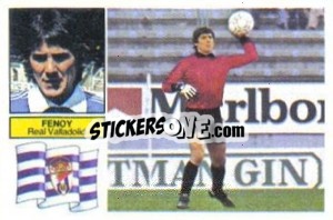 Sticker Fenoy - Liga Spagnola 1982-1983
 n. 308 - Colecciones ESTE
