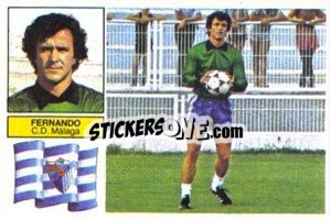 Sticker Fernando - Liga Spagnola 1982-1983
 - Colecciones ESTE