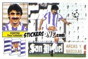 Sticker Fortes - Liga Spagnola 1982-1983
 n. F16 - Colecciones ESTE