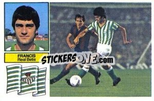 Sticker Francis - Liga Spagnola 1982-1983
 n. 29 - Colecciones ESTE