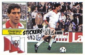 Sticker Francisco - Liga Spagnola 1982-1983
 - Colecciones ESTE