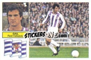 Sticker Gail - Liga Spagnola 1982-1983
 n. 322 - Colecciones ESTE
