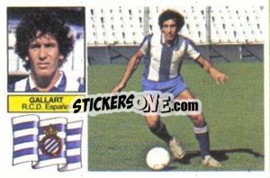 Sticker Gallart - Liga Spagnola 1982-1983
 n. F2 - Colecciones ESTE
