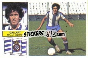 Figurina Gallart - Liga Spagnola 1982-1983
 - Colecciones ESTE