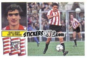Sticker Gallego - Liga Spagnola 1982-1983
 n. 54 - Colecciones ESTE