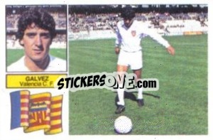 Sticker Gálvez - Liga Spagnola 1982-1983
 - Colecciones ESTE