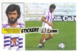 Sticker García Navajas - Liga Spagnola 1982-1983
 n. F18b - Colecciones ESTE