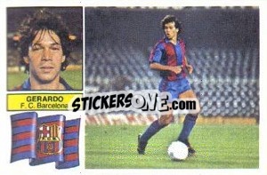 Figurina Gerardo - Liga Spagnola 1982-1983
 - Colecciones ESTE