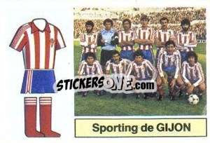 Sticker Gijón - Liga Spagnola 1982-1983
 n. AL6 - Colecciones ESTE