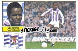 Sticker Gilberto - Liga Spagnola 1982-1983
 - Colecciones ESTE