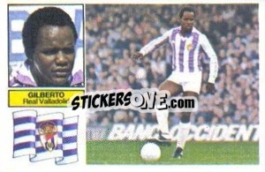 Sticker Gilberto - Liga Spagnola 1982-1983
 n. 313 - Colecciones ESTE