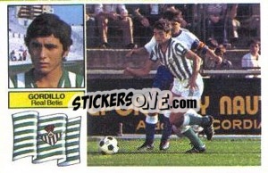 Figurina Gordillo - Liga Spagnola 1982-1983
 - Colecciones ESTE