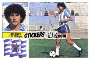Sticker Hierro II - Liga Spagnola 1982-1983
 - Colecciones ESTE